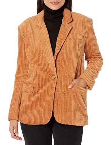 BLANKNYC] womens Jacket, & Luxury Clothing Oversized Corduroy